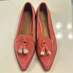 Pink Sperry Work Shoes